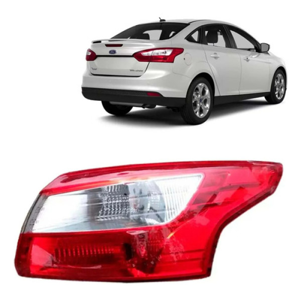 Lanterna Traseira Ford Focus Sedan 2014 2015 Canto Lado