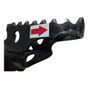 Pedaleira Dianteira Esq Xtz 250 Lander 20/22 Detalhes 56961