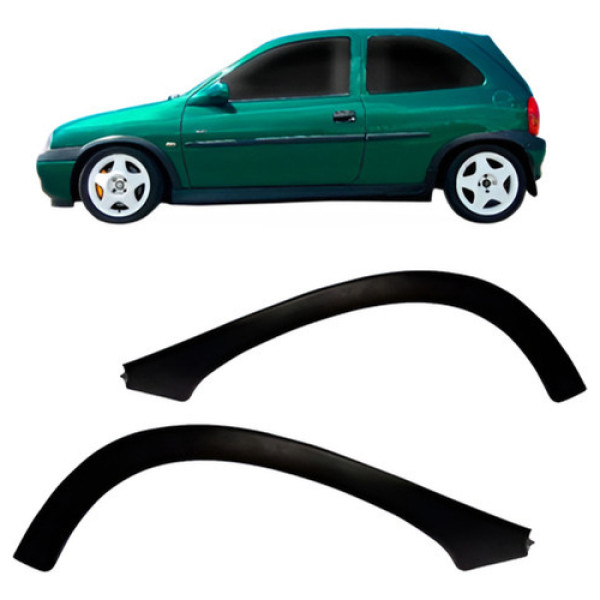 Par Alargador Vão Roda Traseiro Corsa Hatch 1994/2002 Ofert