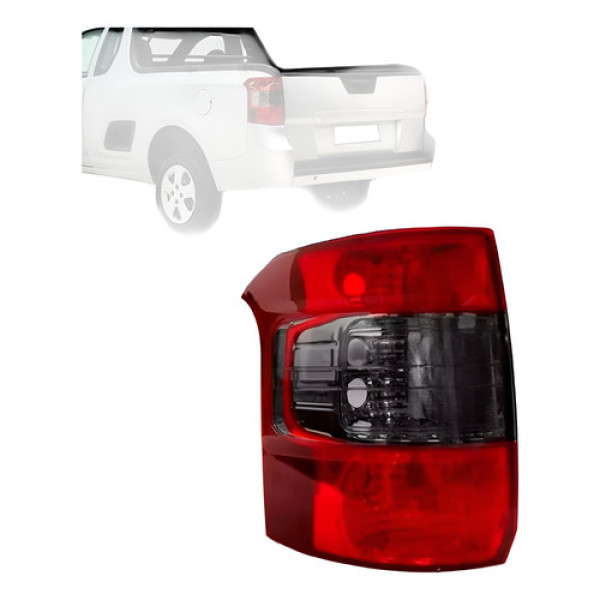 Lanterna Traseira Montana 2010 A 2014 Fume Modelo Original