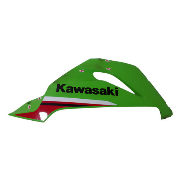 Carenagem Spoiler Kawasaki Zx6r 636 20/24 L/d Avaria 59851 Verde