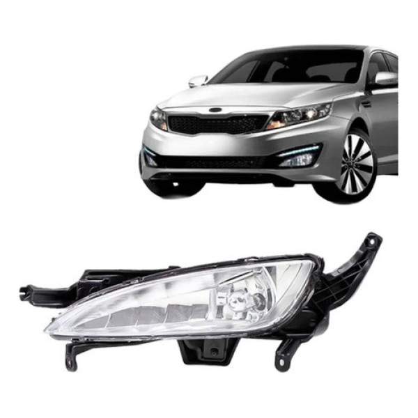 Farolete Milha Auxiliar Para Kia Optima 2013 2014 2015