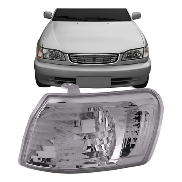 Pisca Seta Corolla 1998 99 00 01 2002 Com Lâmpada Brasileir
