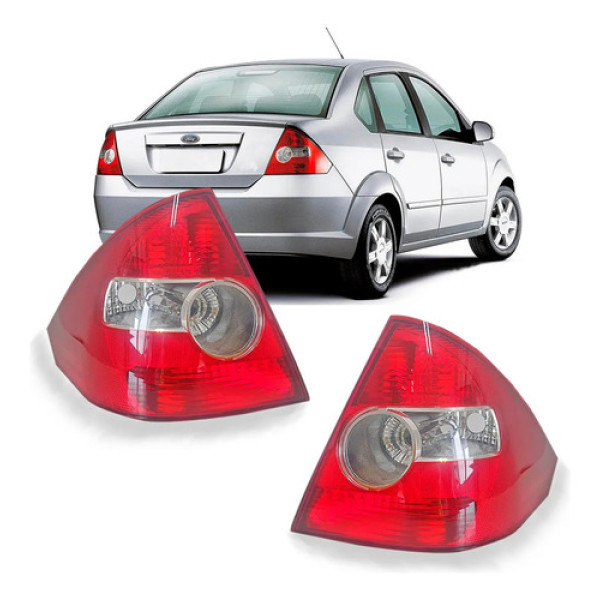 Par Lanterna Traseira Ford Fiesta 2006 2007 2008 2009 2010