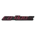 Emblema Honda Cb 400 Paralelo Detalhes 49636 Vermelho