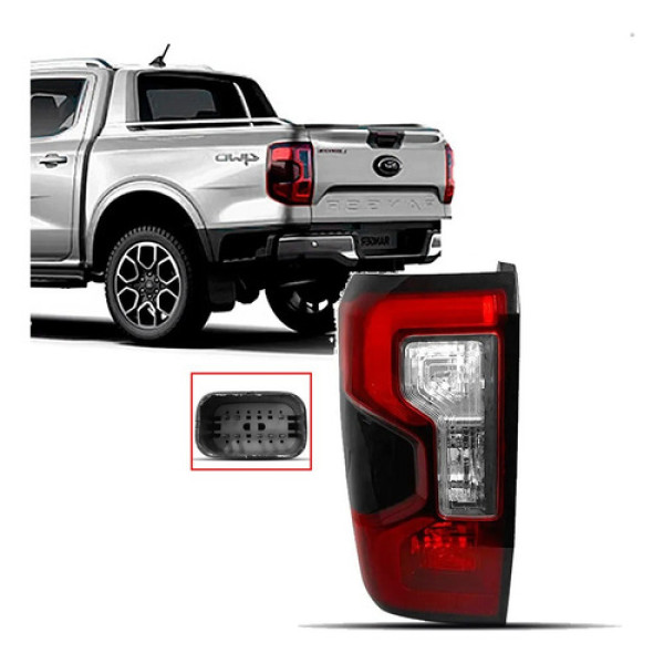 Lanterna Traseira Ranger 2023 2024 2025 Full Led Esquerdo