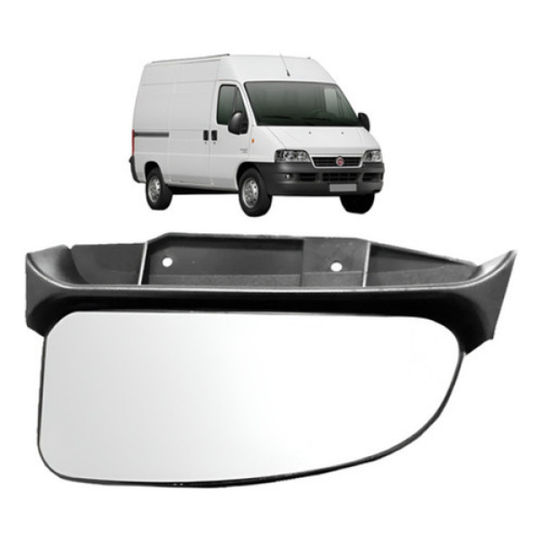 Lente Retrovisor Ducato 2005 A 2017 Inferior Sem Aquecimento