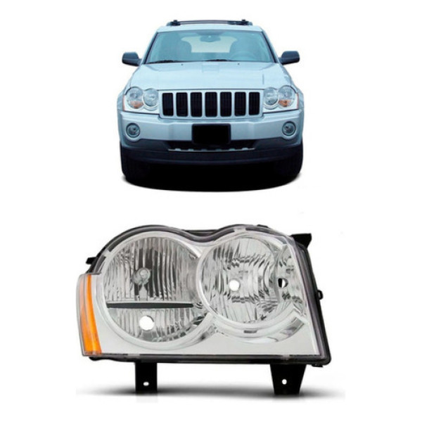 Farol Jeep Grand Cherokee 2005 2006 2007 Tyc