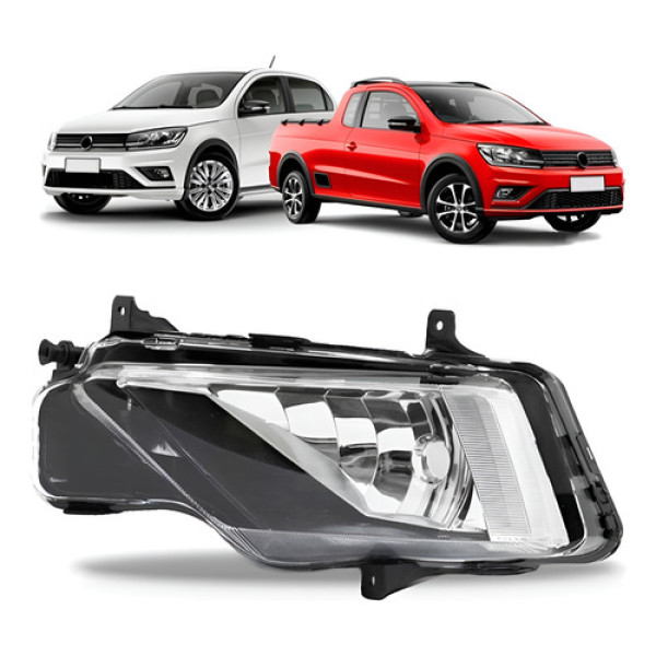 Farol Milha Auxiliar Saveiro G7 Gol Track 2017 2018 2019