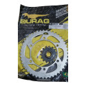 Kit Relação Durag Did V0 Xt660 Xt660r Tenere 2005 A 2017 Prateado