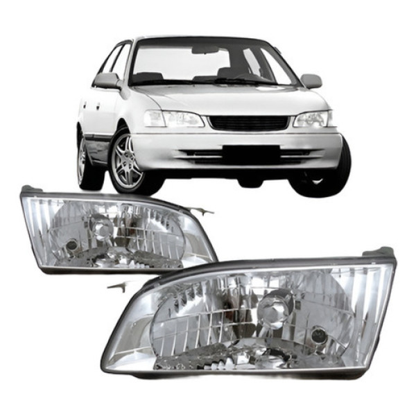 Par Farol Corolla Brasileiro 1998 1999 2000 2001 2002