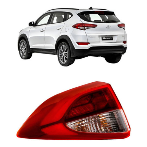 Lanterna Traseira Tucson 2016 2017 2018 Canto