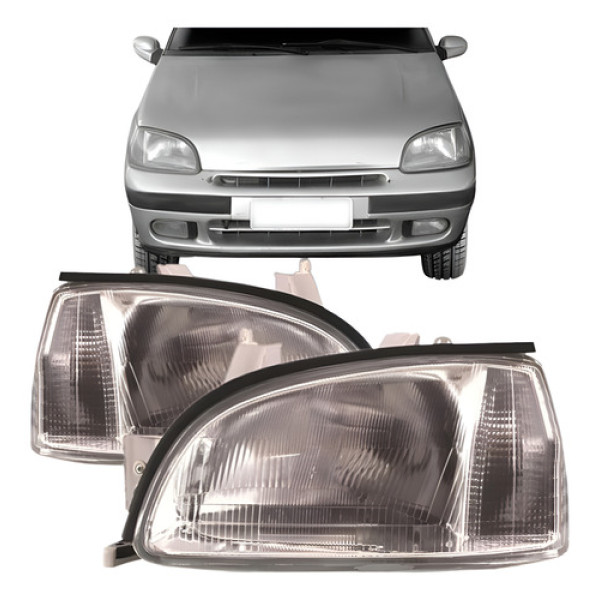 Farol Clio 1996 1997 1998 1999