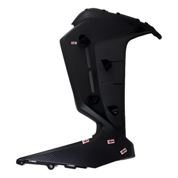 Carenagem Lateral Honda Elite 125 25/25 L/d Avaria 57236 Preto