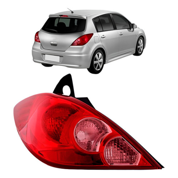 Lanterna Traseira Tiida 2008 2009 2010 2011 Hatch