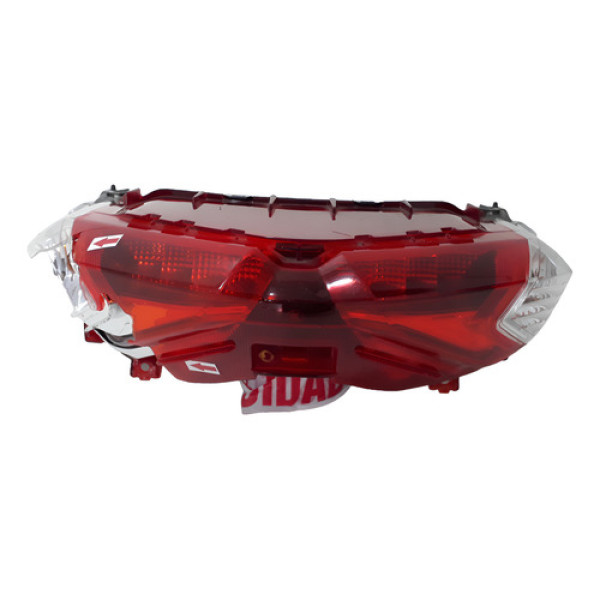Lanterna Traseira Nmax 160 2021-24 Lente Quebrada 58095 Ambos Lados Vermelho