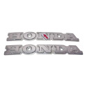 Par Emblema Tanque Honda Cb 400 (sem Cor) Detalhes 54427 Sem Cor