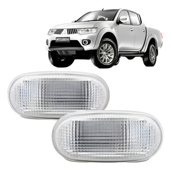 Par Pisca Lateral L200 Triton Cristal 2007 A 2016