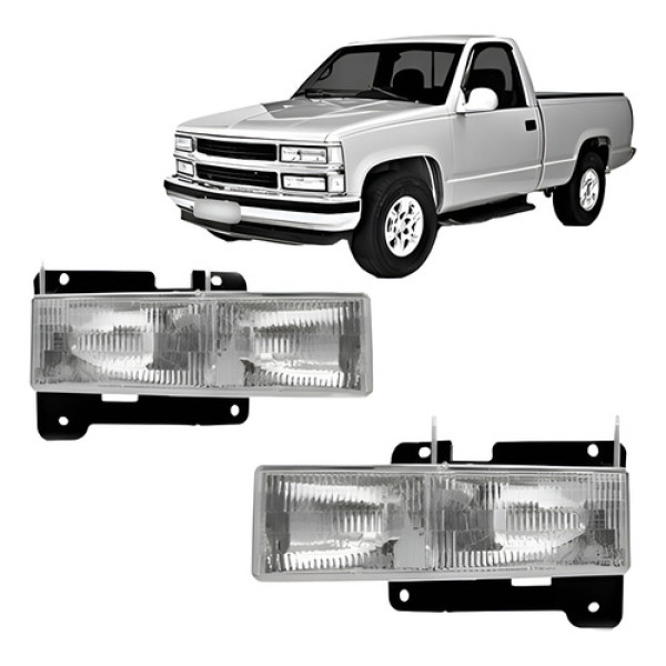 Par Farol Silverado 1993 A 2004