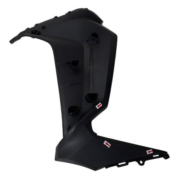 Carenagem Lateral Honda Elite 125 25/25 L/e Avaria 57202 Preto