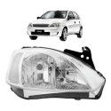 Farol Chevrolet Corsa Montana 2003 Á 2007 Cromado Manual Ty