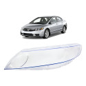 Lente Do Farol Dianteiro Honda Civic 2006 07 08 09 10 2011