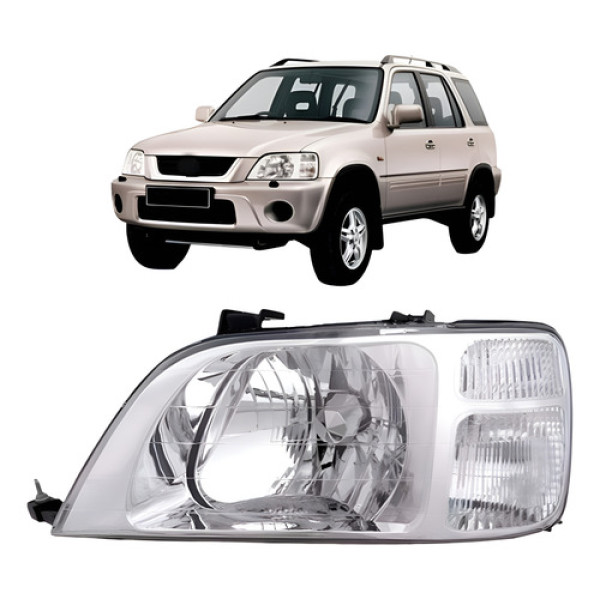 Farol Para Honda Crv 1997 1998 1999 2000 2001. Esquerdo/motorista