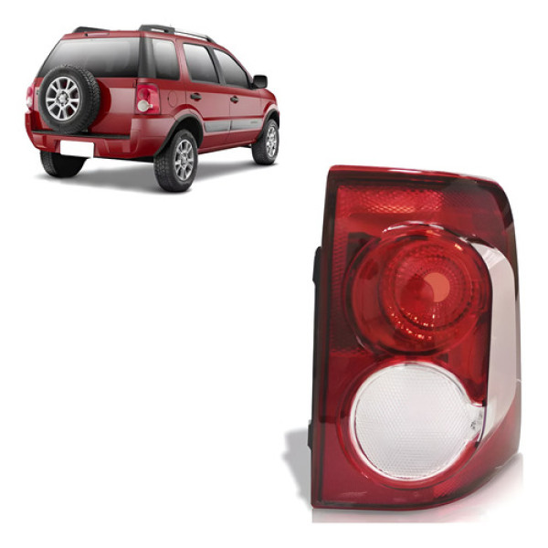 Sinaleira Traseira Lado Ecosport 2008 09 10 11 2012 Bicolor