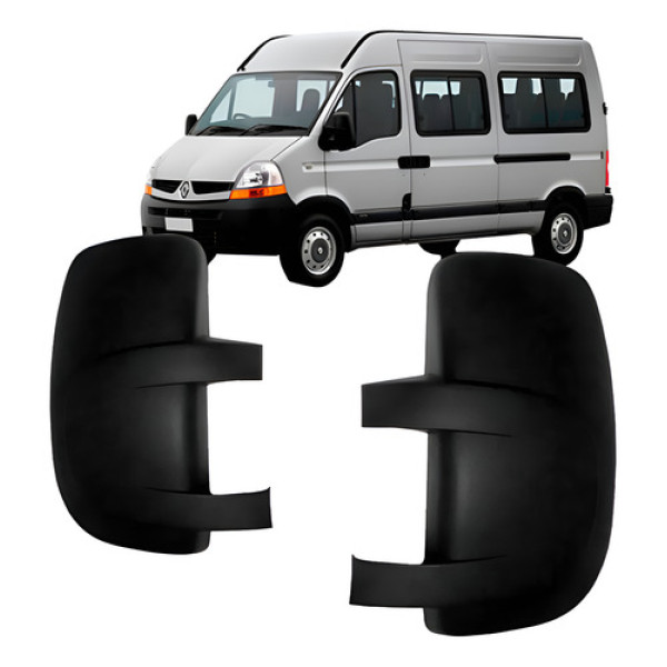 Capa Para Retrovisor Master 2003 2004 2005 2006 A 2012 Preto
