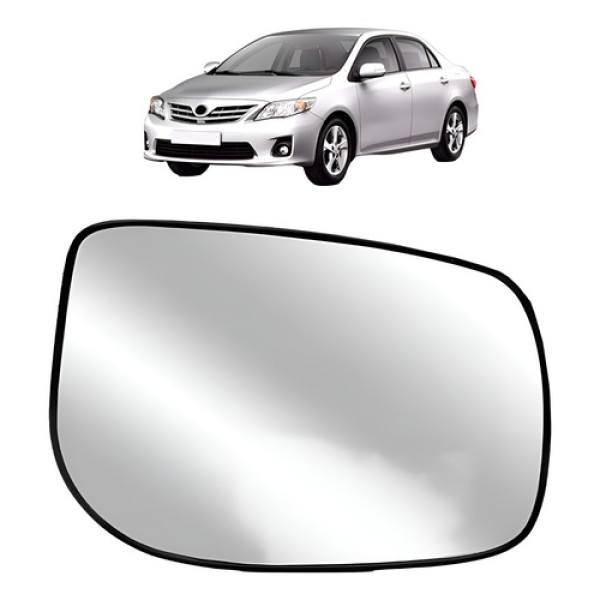 Lente Espelho Retrovisor Corolla 2008 2009 2010 11 12 2013