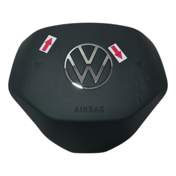 Tampa Capa Airbag Nivus Virtus Tcross Taos  22-25 C/riscos Preto