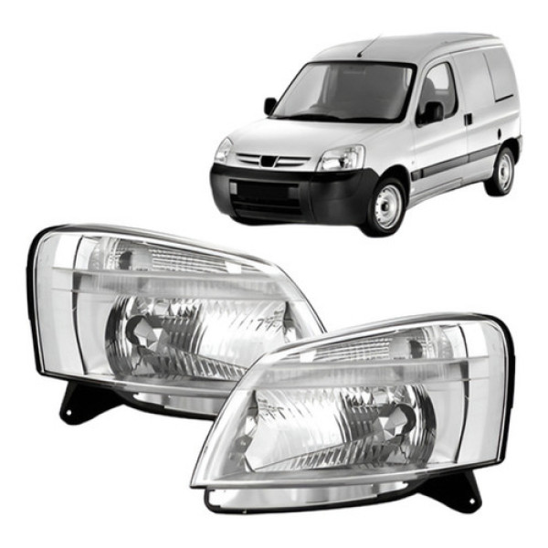 Jogo Farol Partner 2011 2012 2013 2014 2015 Elétrico C/ Mot