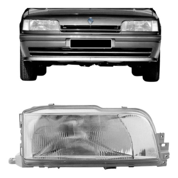 Farol Renault 21 Ii 1989 A 1994 Modelo Original