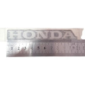 Adesivo Emblema Moto Honda Original (unidade) Preto / Prata