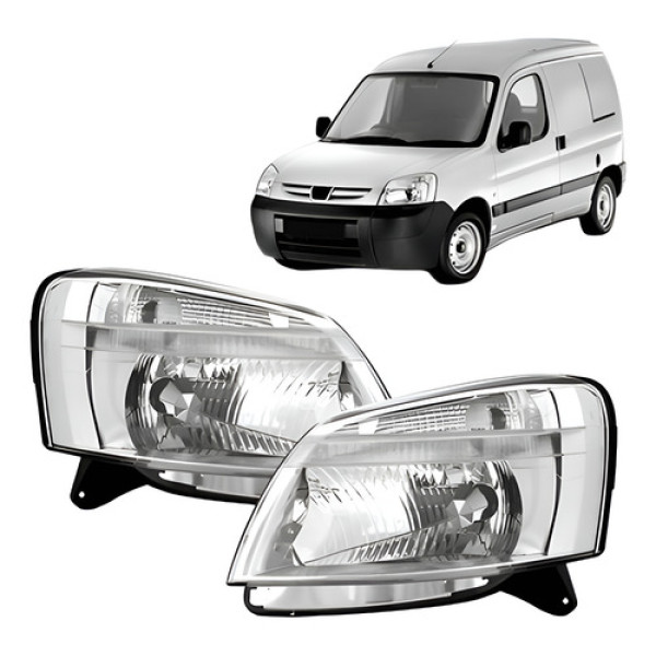 Jogo Farol Partner 2011 2012 2013 2014 2015 Elétrico C/ Mot