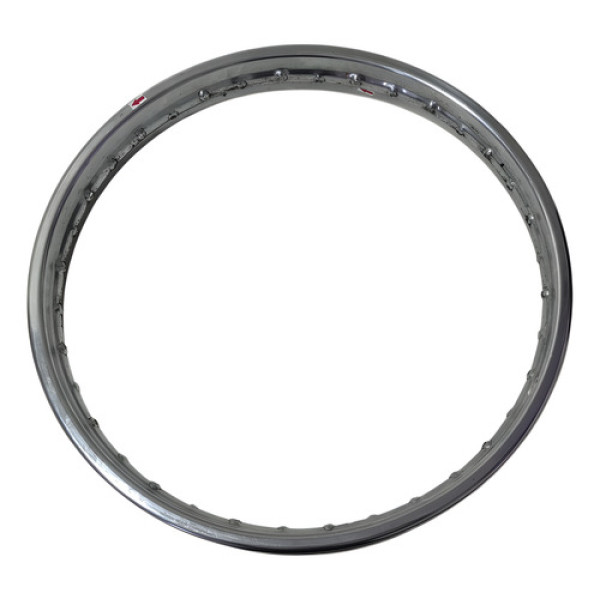 Aro Roda Dianteira Mh Ferro 21x1,85 Detalhes 56642 Prateado