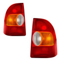 Par Lanterna Traseira Fiat Strada Tricolor 1996-2000