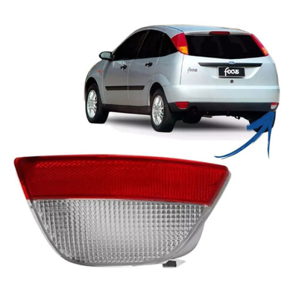 Lanterna Parachoque Luz Re Neblina Focus Hatch 98 A 08 Lado