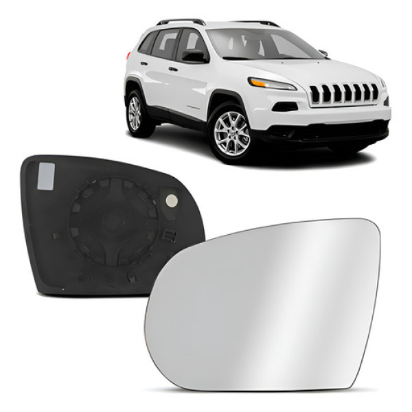 Par Lente Retrovisor Cherokee 2014 2015 2016 2017 Termico