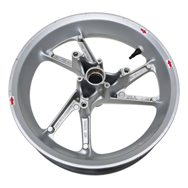 Roda Dianteira Yamaha Nmax N Max 16/20 Orig. Detalhes 54365 Prateado