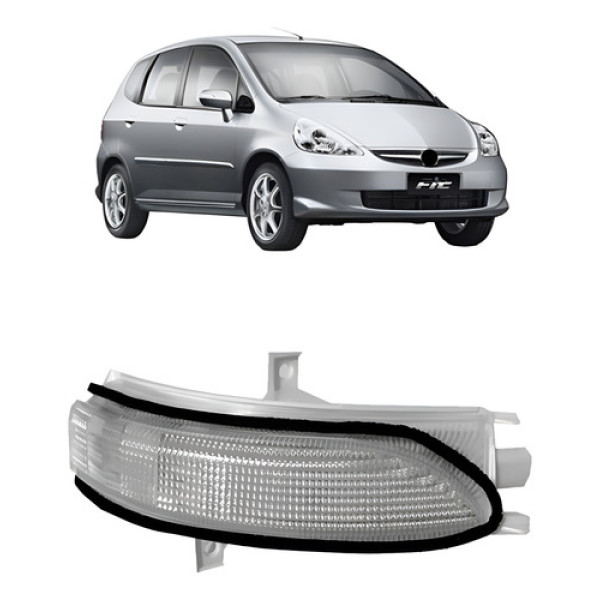 Pisca Retrovisor Fit 2003 A 2008