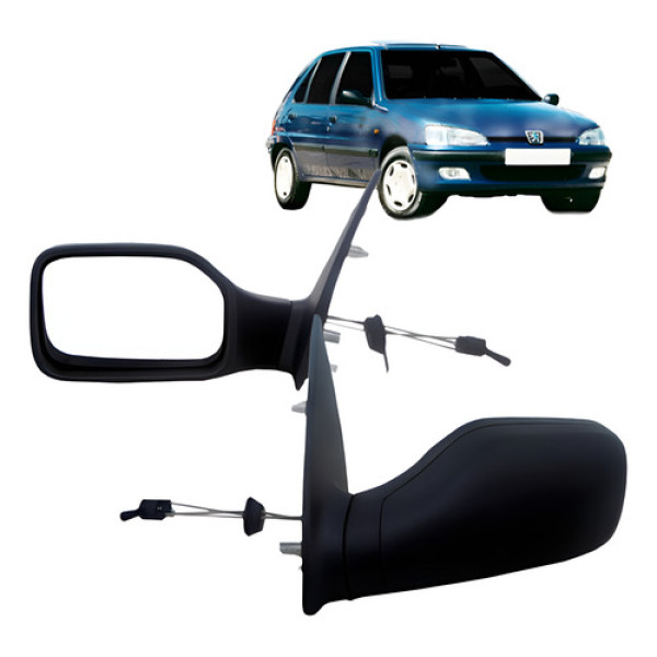 Retrovisor Peugeot 106 92 93 94 95 96 97 98 99 00 01 Manual