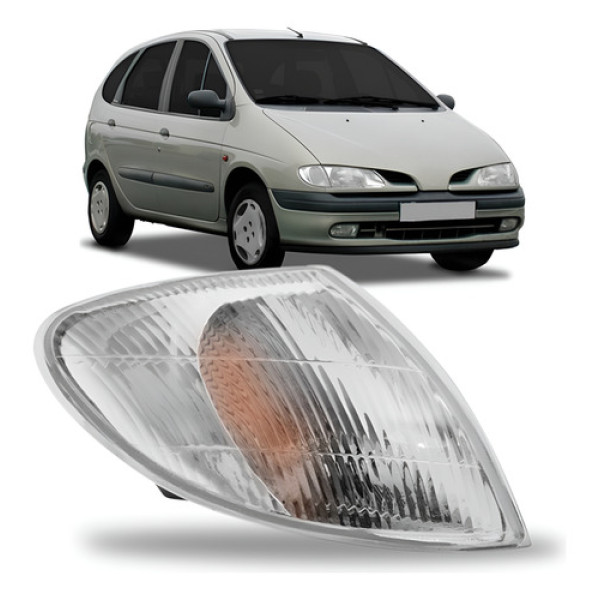 Pisca Seta Megane Scenic 1996 1997 1998 1999 Modelo Original Transparente