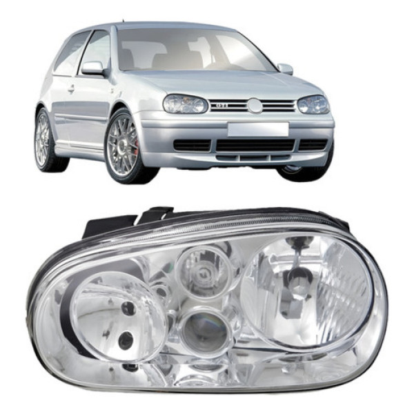 Farol Golf Gti 98 99 00 01 02 2003 2004 2005 2006 Com Milha