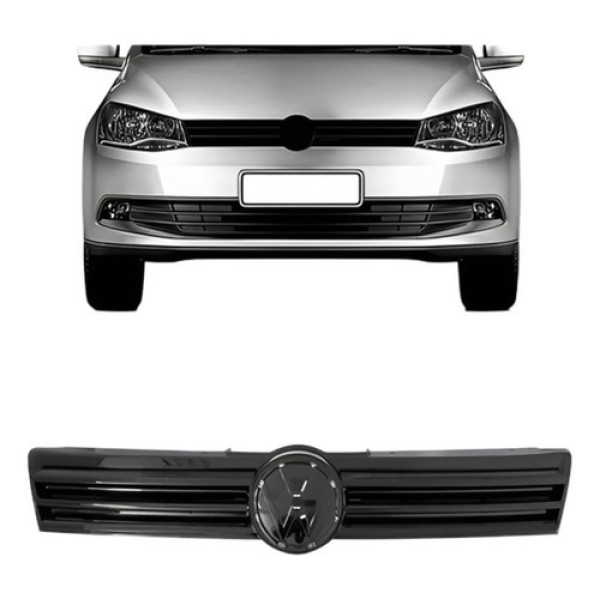Tela Radiador Gol G6 2013 2014 2015 2016 Com Friso Cromado