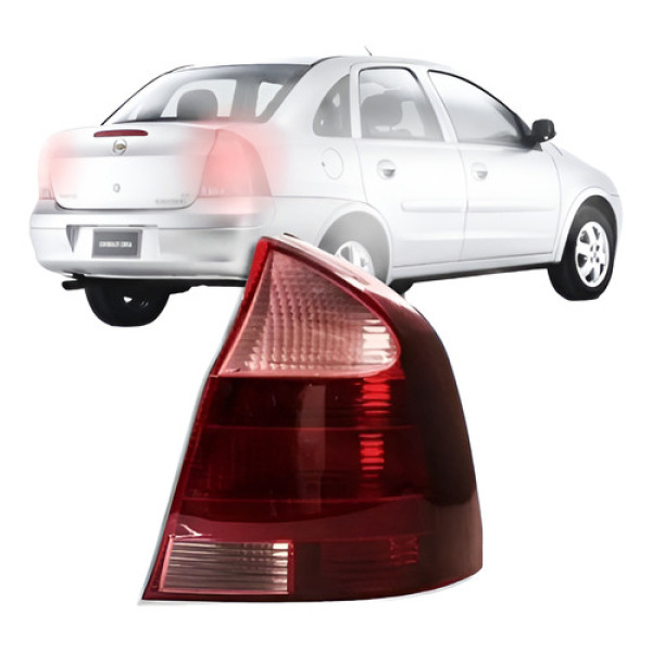 Lanterna Traseira Ré Rosa Gm Corsa Sedan 2003/2012 Direito Direito/passageiro