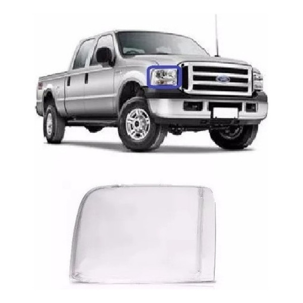 Lente Farol Ford F-250 F250 2007 2008 2009 Á 2019 Direito