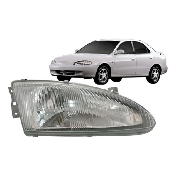 Farol Hyundai Elantra 1997 1998 Direito/passageiro