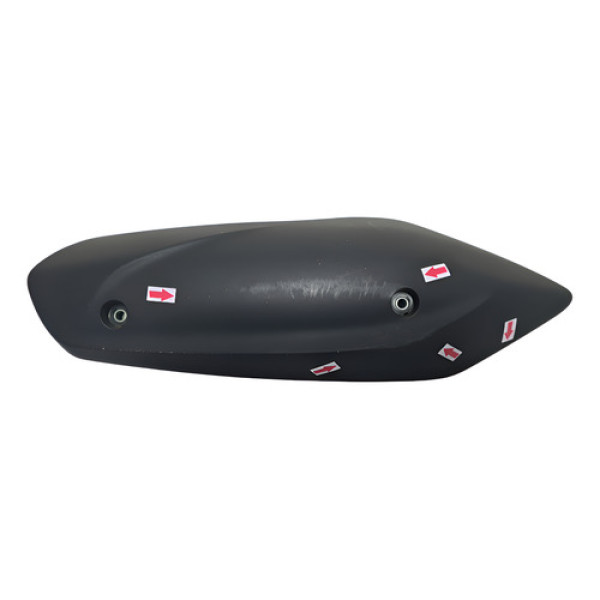 Protetor Escapamento Yamaha Fluo 125 Original Detalhe 54778 Preto