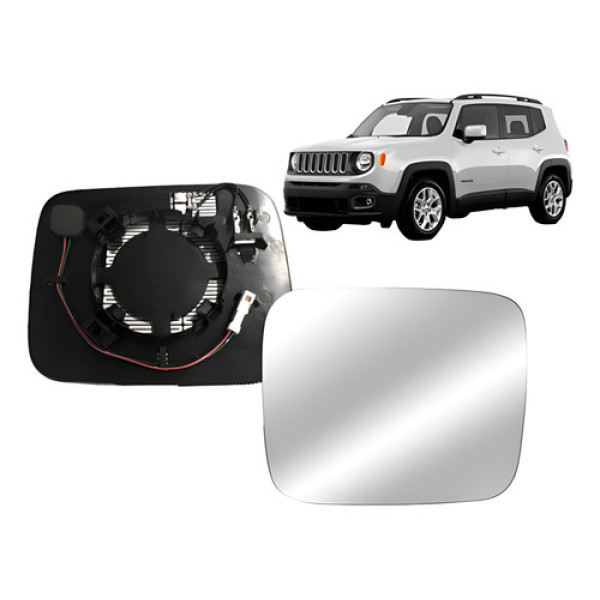 Lente De Retrovisor Renegade 2015 A 2021